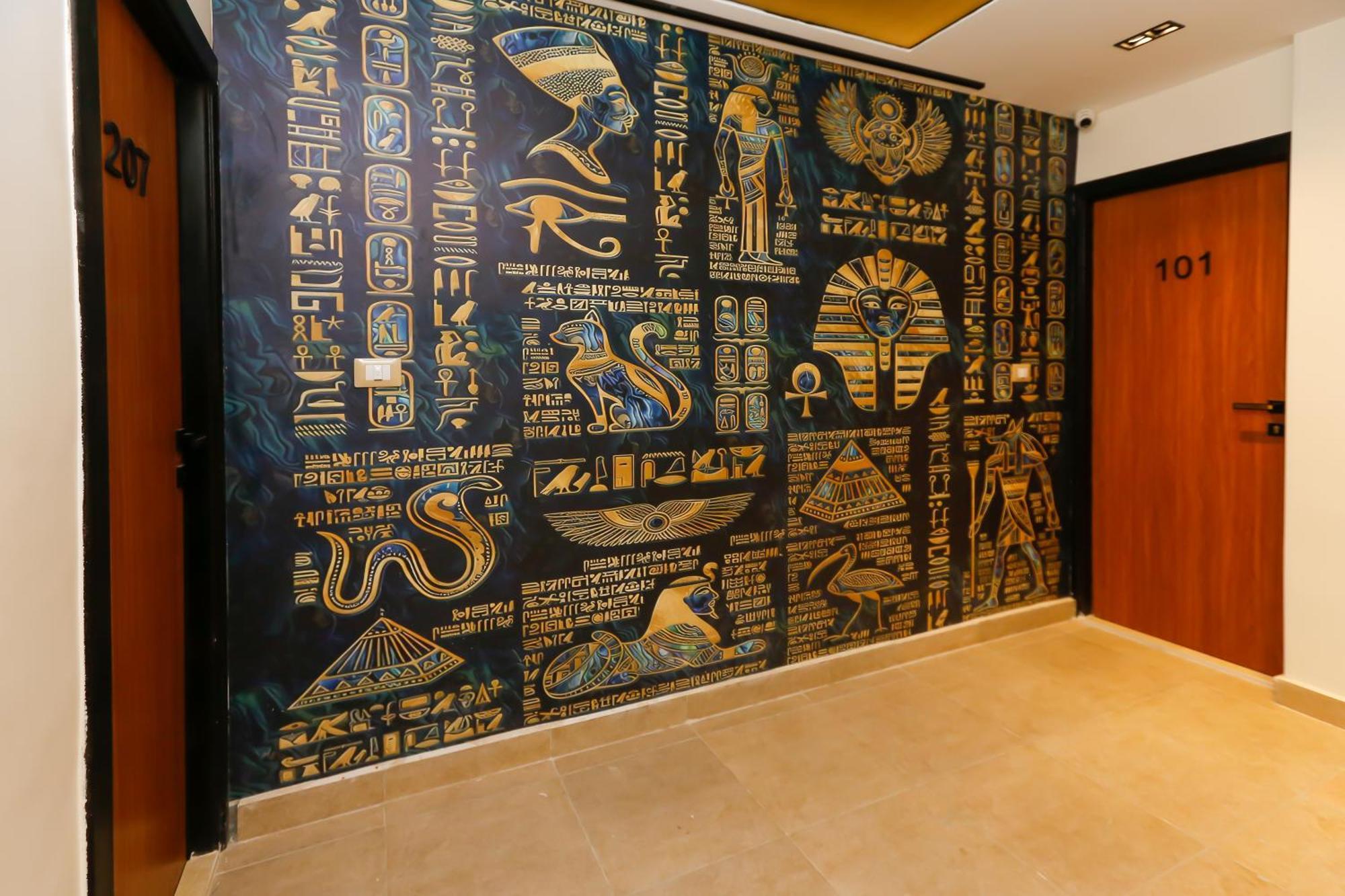 Apartment Pyramids View& Grand Museum With Jacuzzi On Eleven Floor & Roof Restaurant *